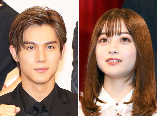 中川大志、橋本環奈（右）