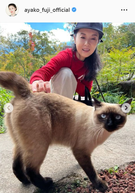 藤あや子のインスタグラムより