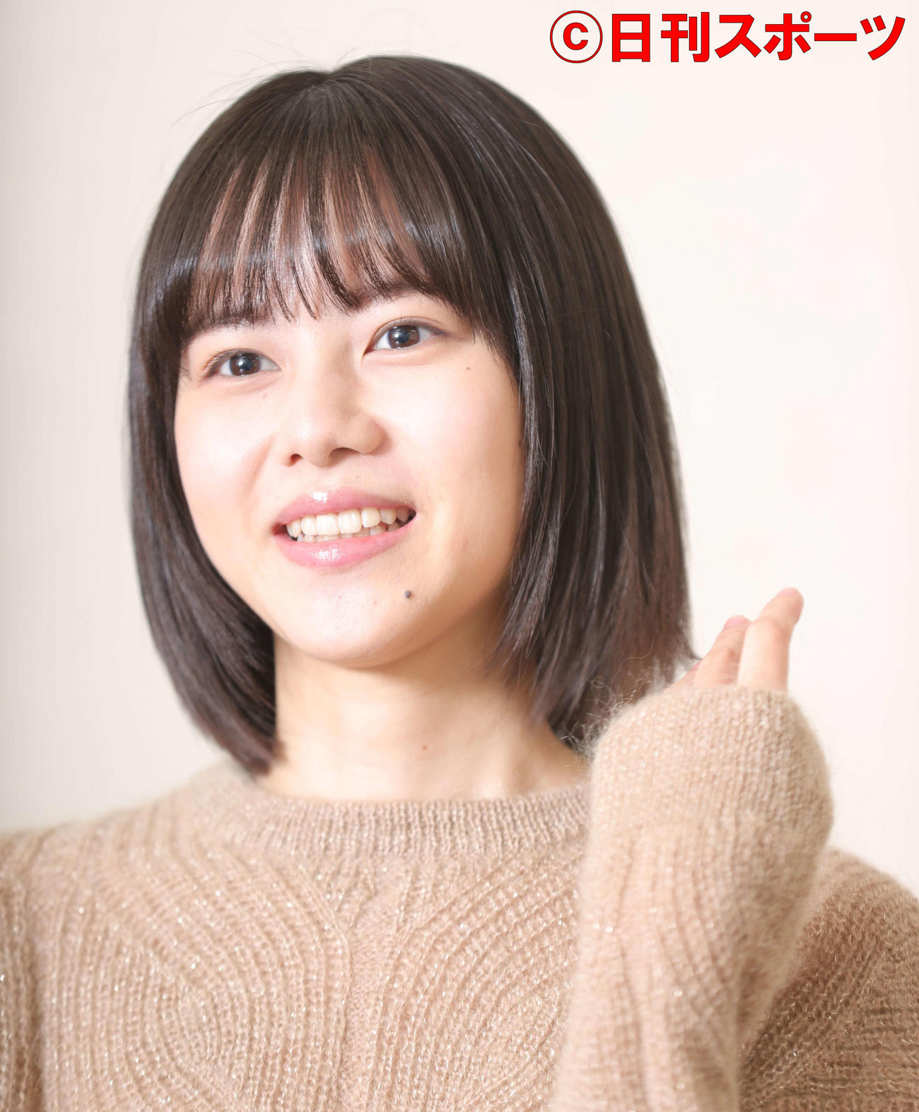 松風理咲（2021年12月撮影）