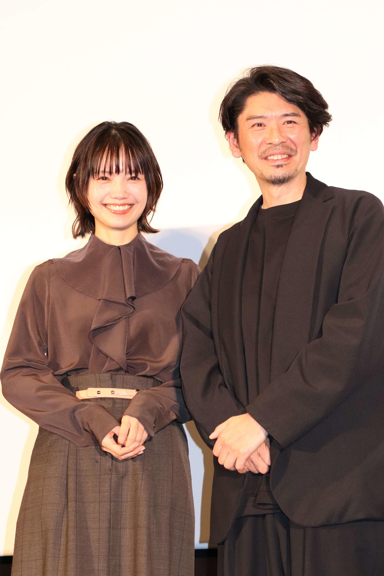 東京国際映画祭「Nippon Cinema Now」青山真治監督特集、映画「EUREKA（ユリイカ）」トークショーに登壇した、宮﨑あおいと斉藤陽一郎（撮影・加藤理沙）