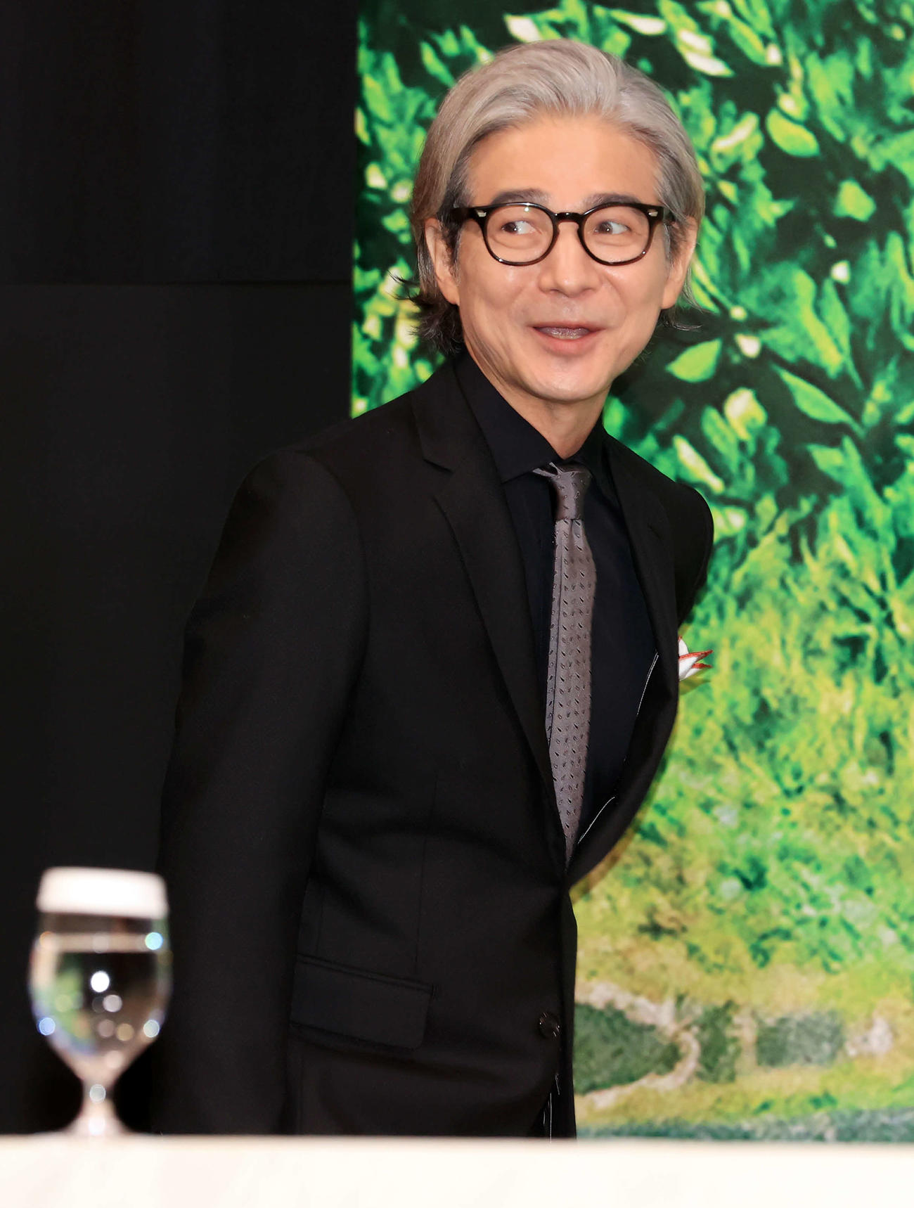 「Dr．コトー診療所」制作報告会見に登壇する吉岡秀隆（撮影・浅見桂子）