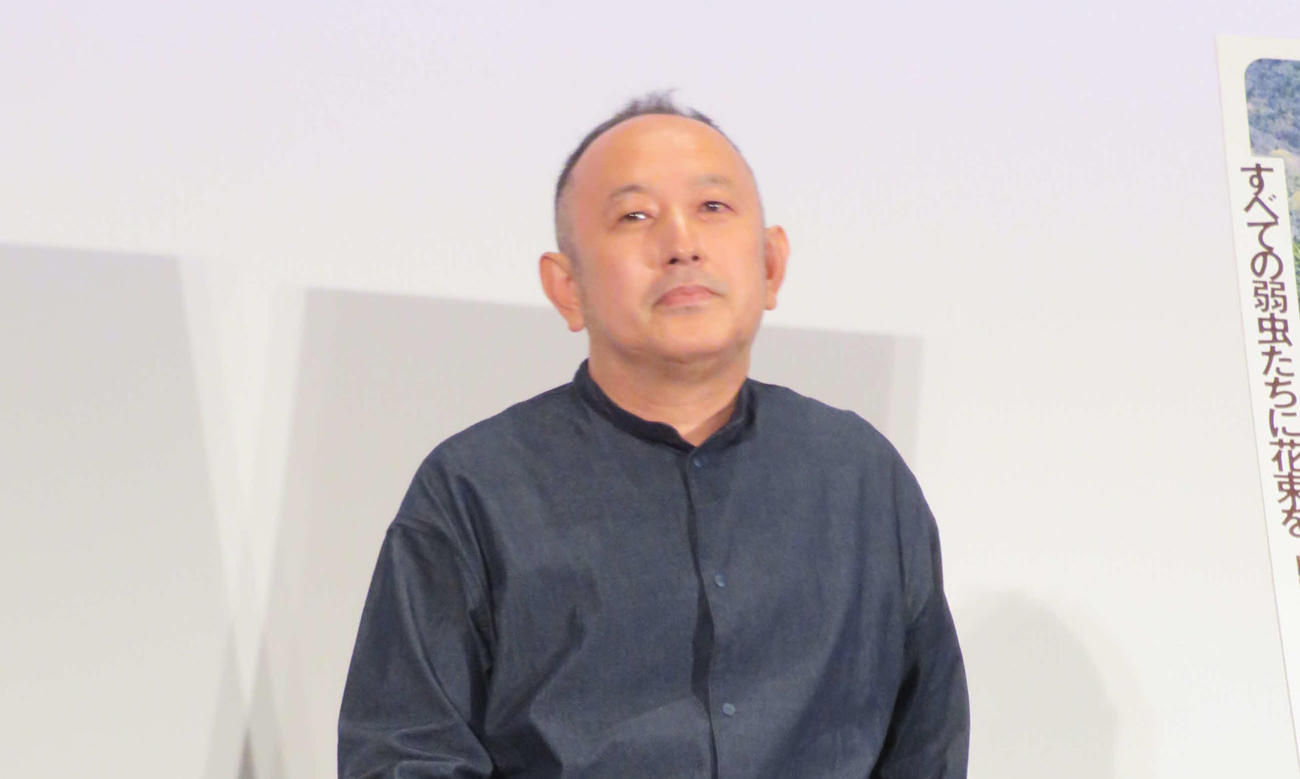 「雑魚どもよ　大志を抱け」ワールドプレミアに登壇した足立紳監督（撮影・村上幸将）