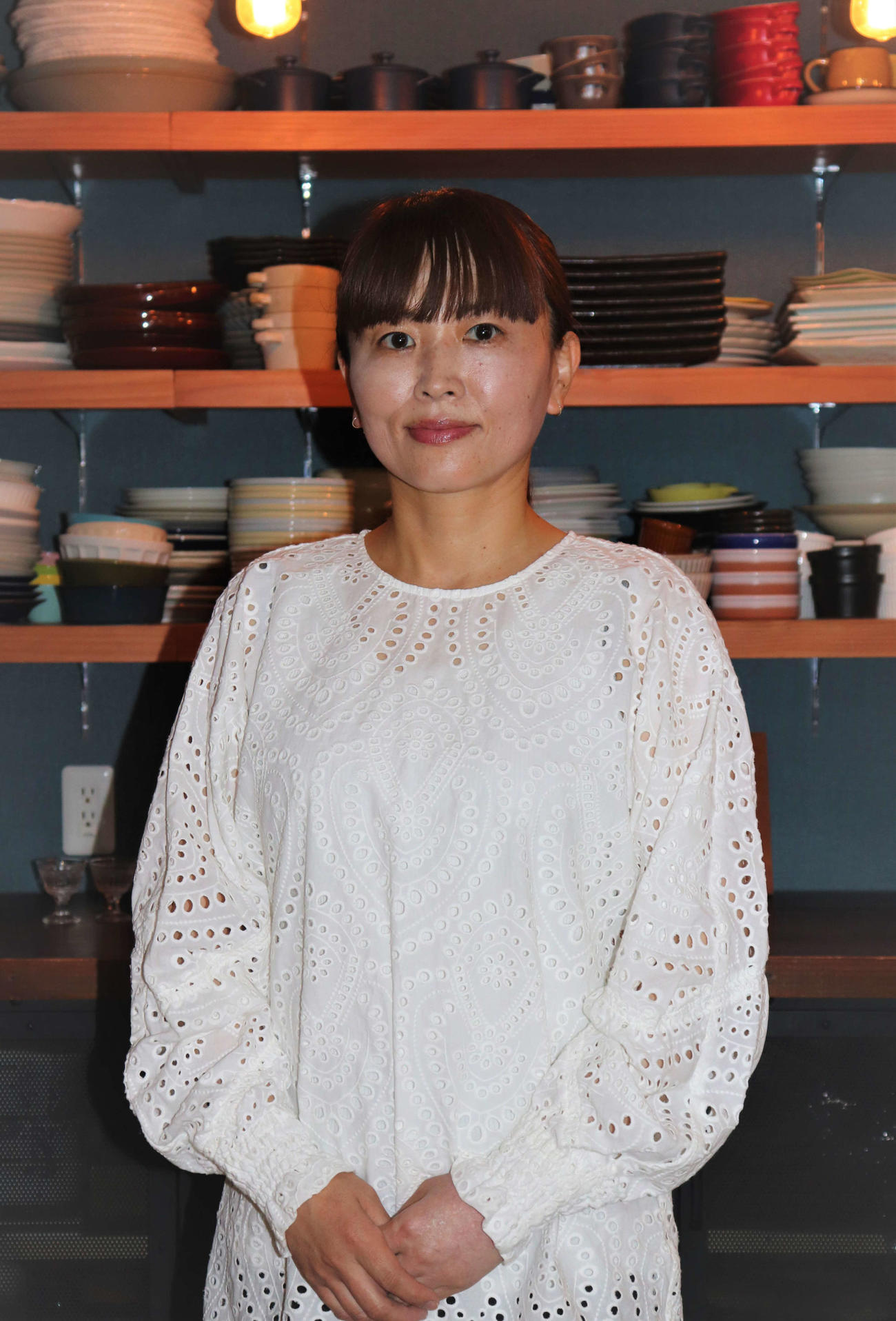 数多くのドラマでフードコーディネーターを務める、はらゆうこさん（撮影・加藤理沙）