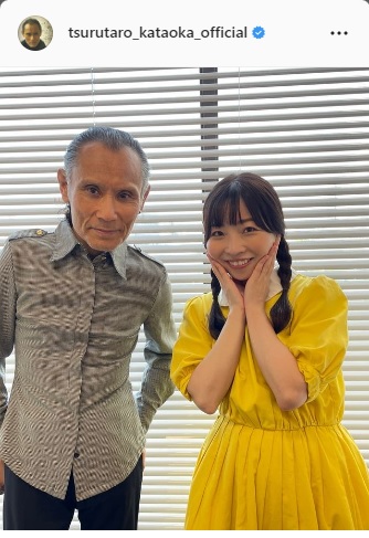 片岡鶴太郎インスタグラムより