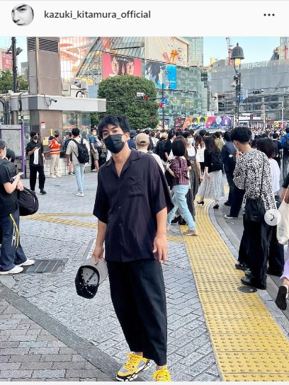 北村一輝が渋谷スクランブル交差点でのショットを公開「何年ぶりだろ？覚えてないくらいだ」