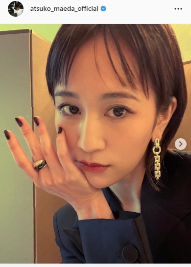 前田敦子インスタグラムより