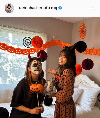 橋本環奈のインスタグラムより