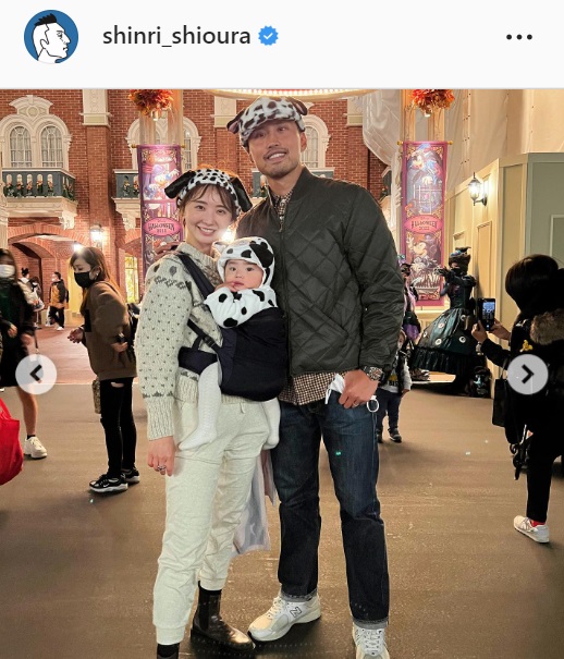 塩浦慎理のインスタグラムより