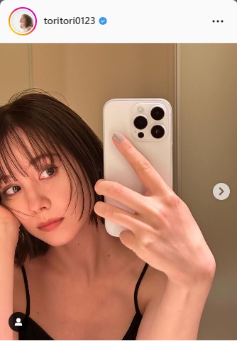 トリンドル玲奈インスタグラムより