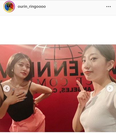 王林インスタグラムより