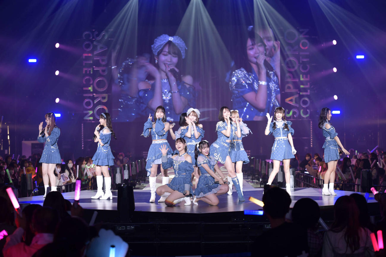 「Kuu札幌コレクション2022AW」に出演した＝LOVE（C）SC