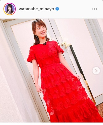 渡辺美奈代インスタグラムより