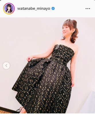 渡辺美奈代インスタグラムより