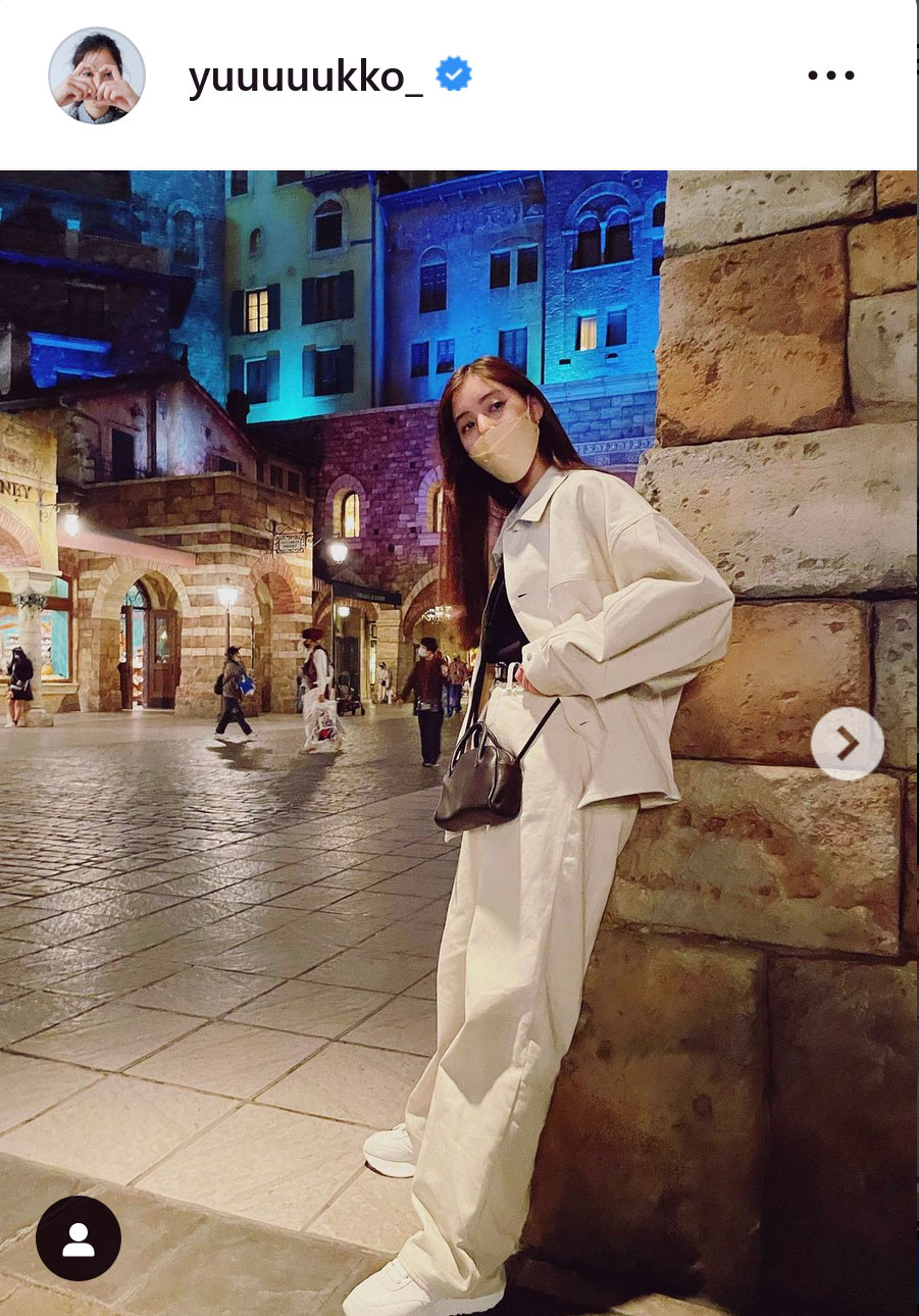 新木優子のインスタグラムより