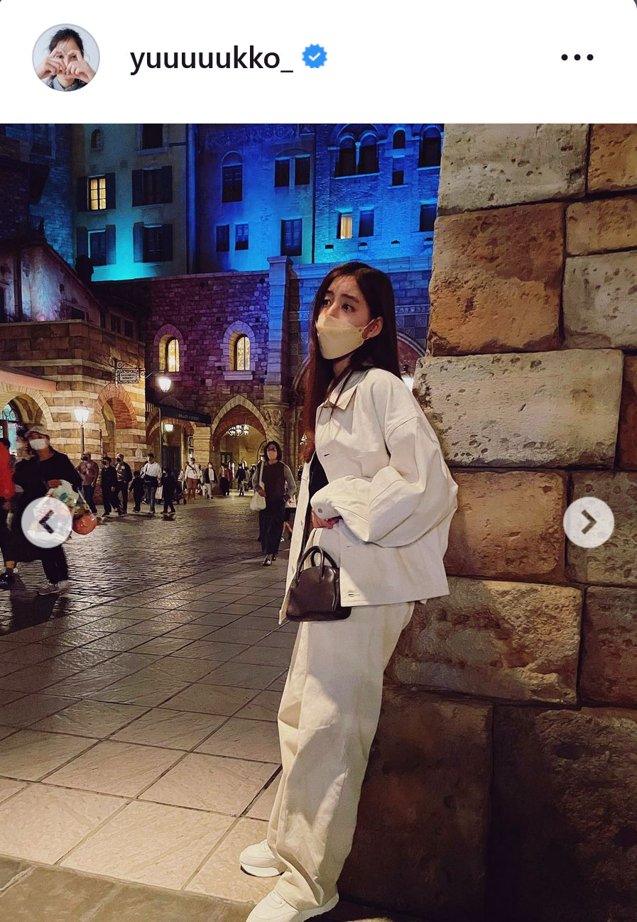 新木優子のインスタグラムより