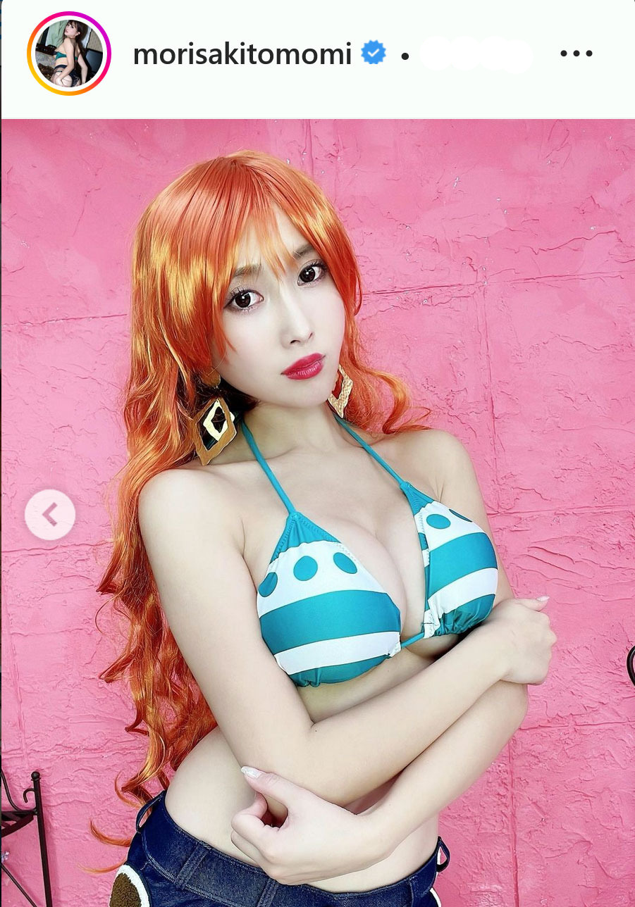 森咲智美のインスタグラムより