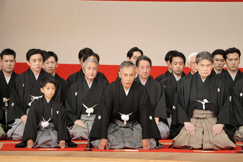 市川中車 香川照之 が番組降板後初の公の場 團十郎襲名披露公演の顔寄せ手打式に出席 芸能写真ニュース 日刊スポーツ