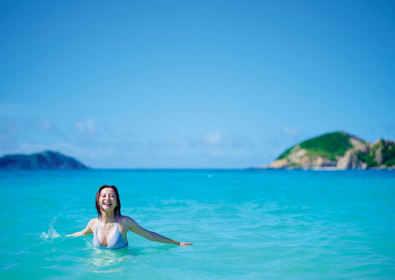 高田里穂の写真集「完成された未完成」でのお気に入りカット（C）熊谷貫／週刊プレイボーイ