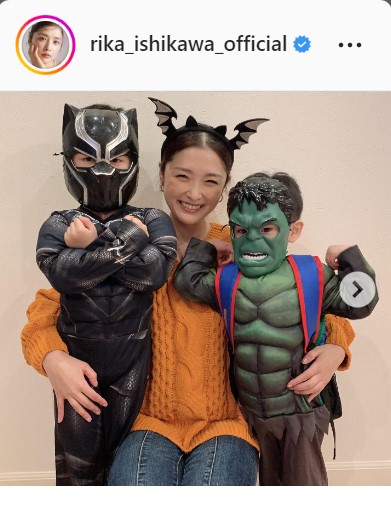 石川梨華のインスタグラムより