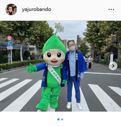 坂東彌十郎のインスタグラムより