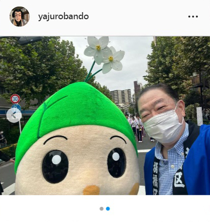坂東彌十郎のインスタグラムより