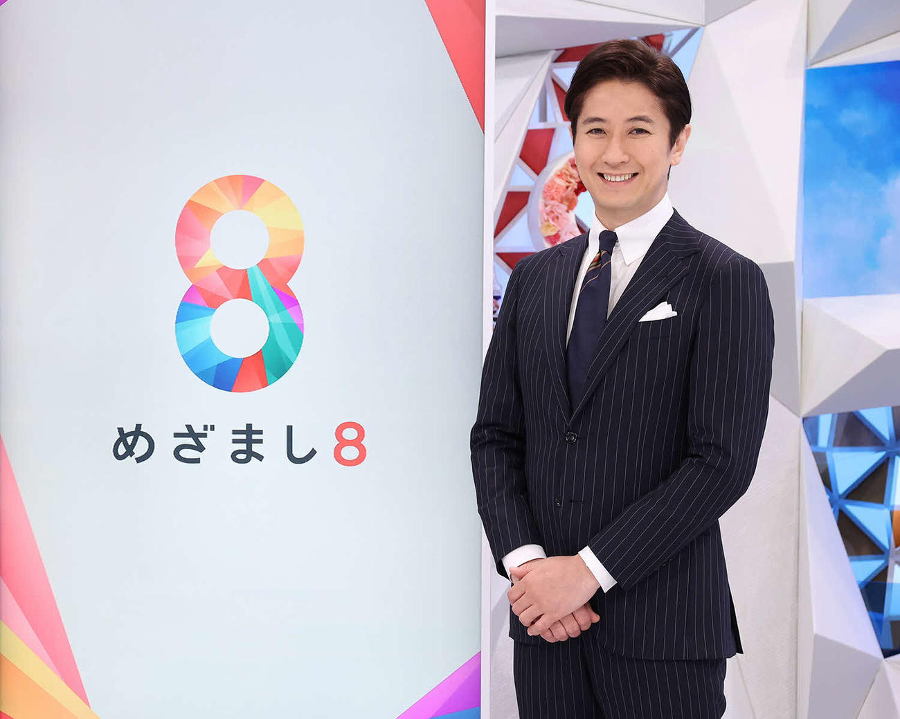 フジテレビ「めざまし8」でサッカーW杯を初取材する谷原章介（C）フジテレビ