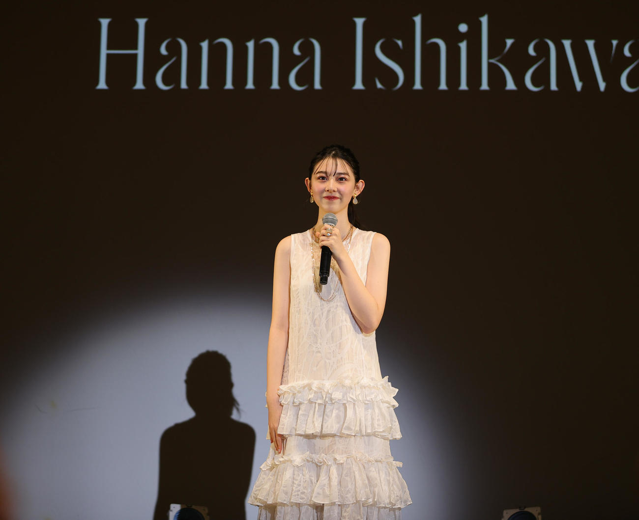 デビュー記念ライブを開催した石川花（撮影・野上伸悟）