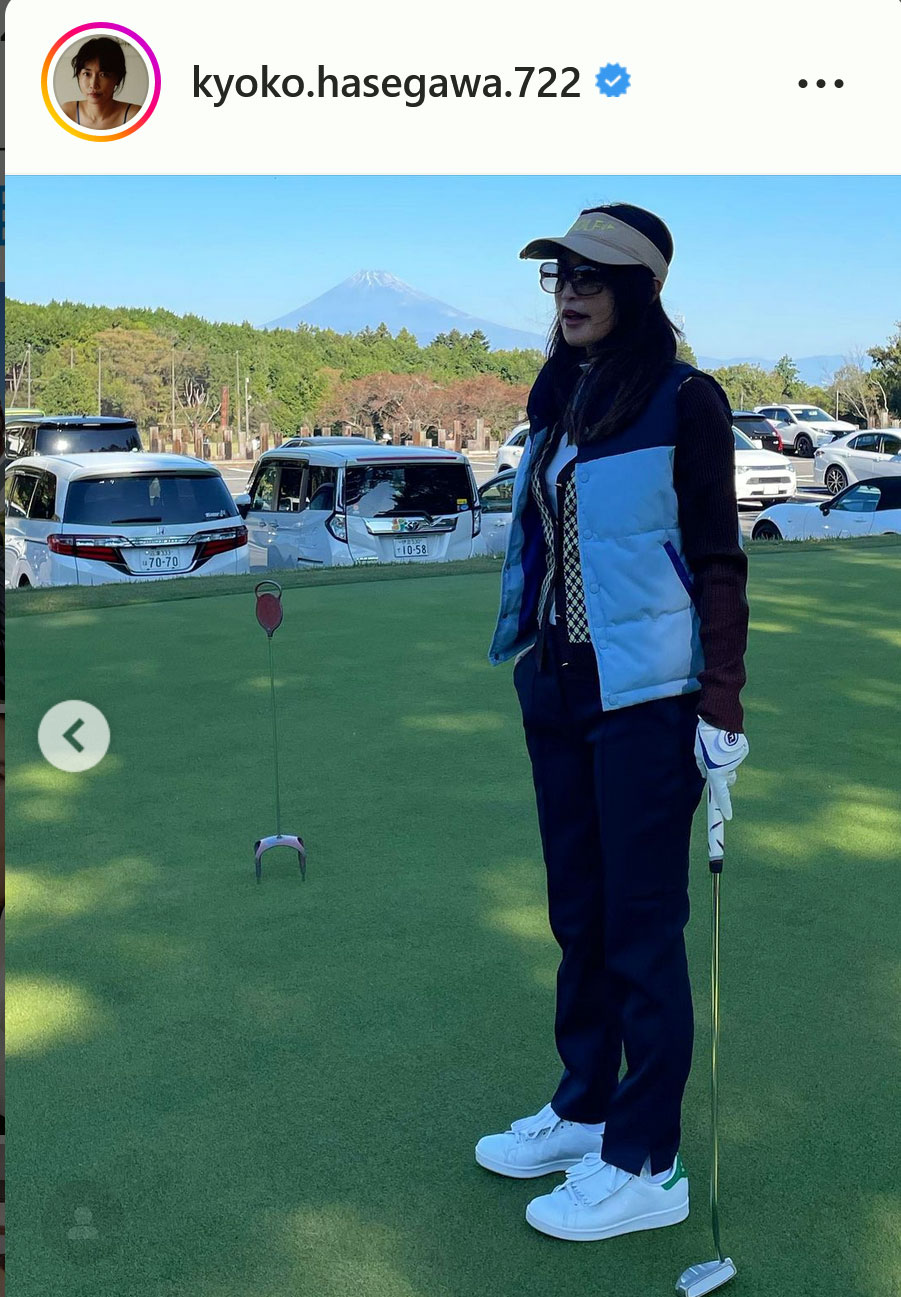 長谷川京子のインスタグラムより