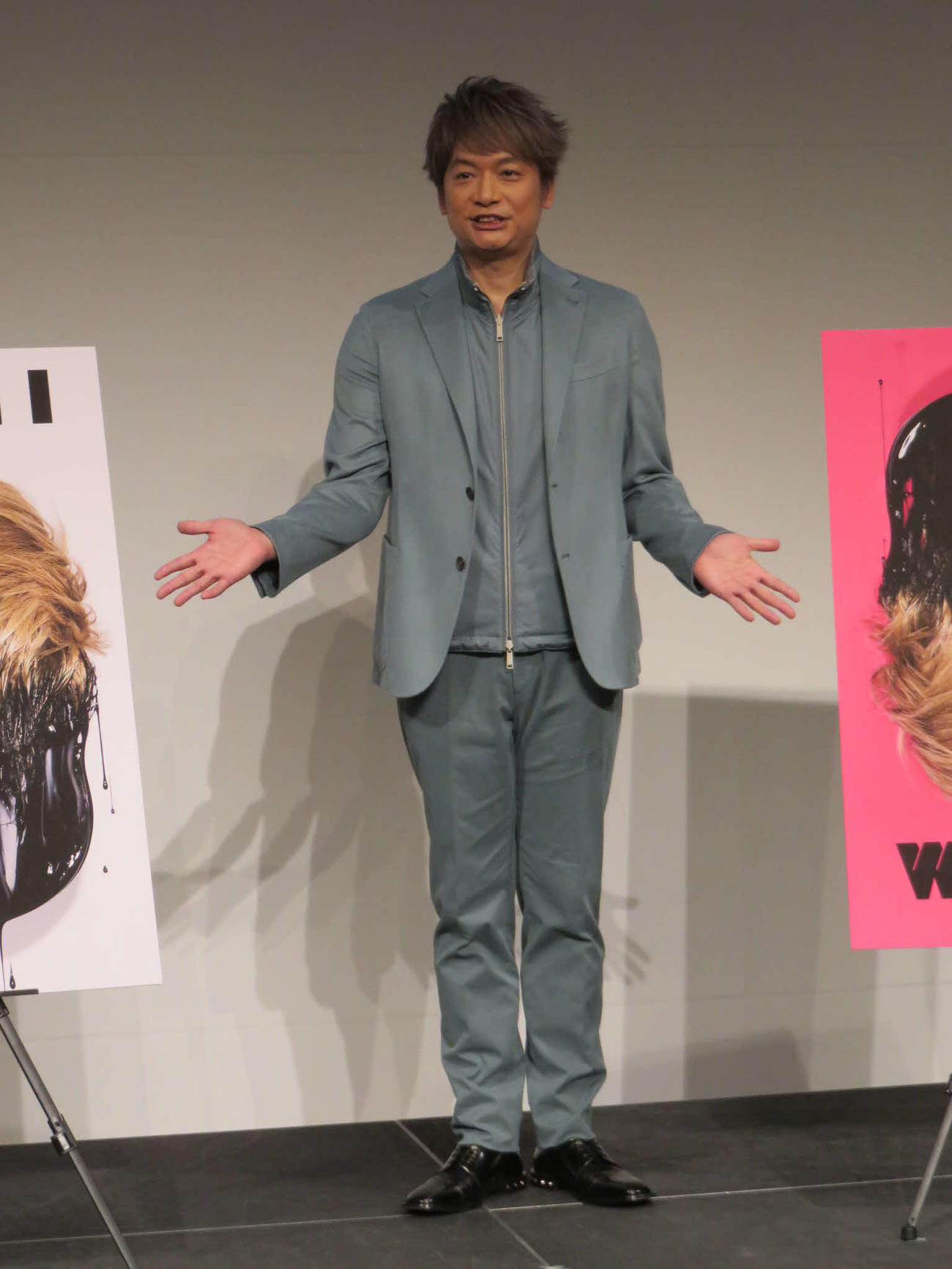 3年ぶりの個展開催を発表した香取慎吾