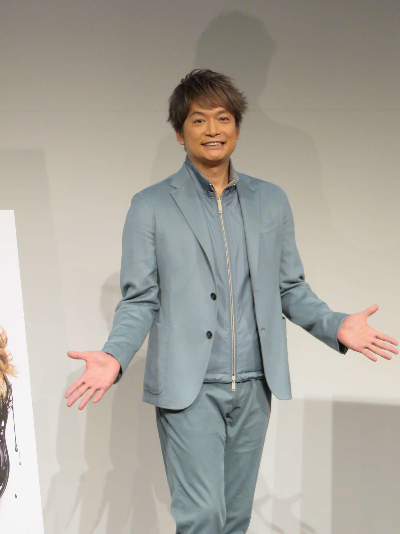 3年ぶりの個展開催を発表した香取慎吾
