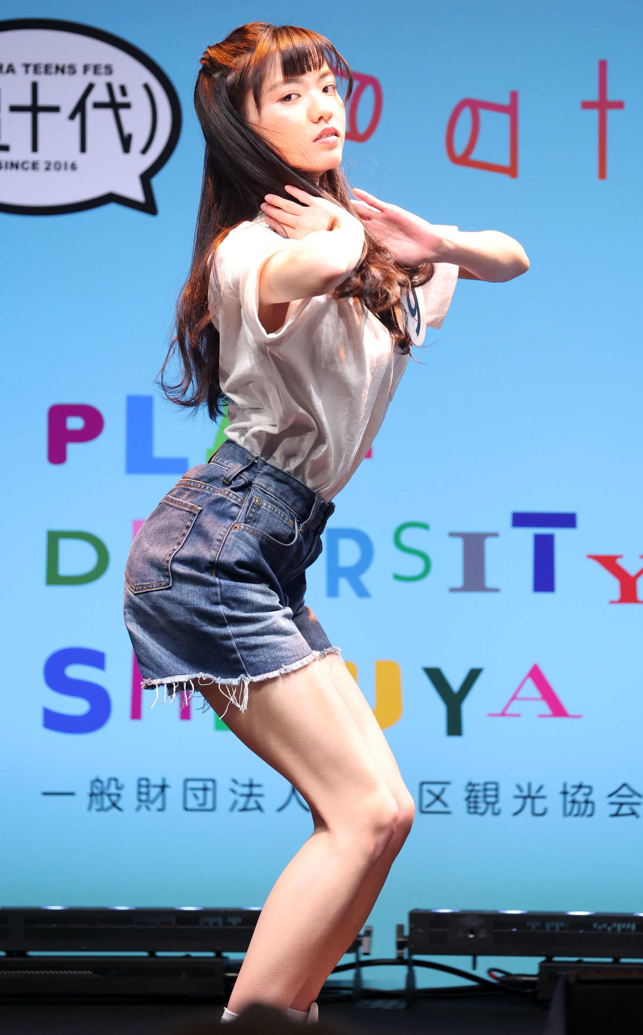 「シブスタ2022」オーディションでMysta賞を獲得した奈良井沙和さん（撮影・浅見桂子）