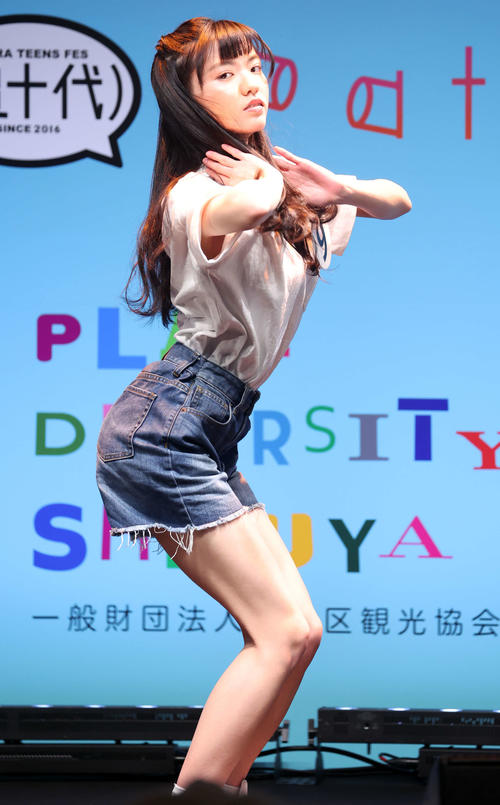 「シブスタ2022」オーディションでMysta賞を獲得した奈良井沙和さん（撮影・浅見桂子）