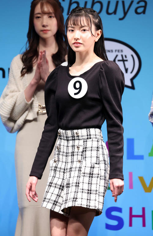 「シブスタ2022」オーディションでMysta賞を獲得した奈良井沙和さん（撮影・浅見桂子）
