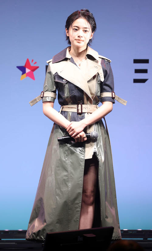 「シブスタ2022」オーディションに登場した安斉星来（撮影・浅見桂子）