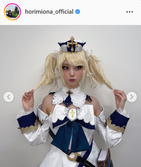 堀未央奈のインスタグラムより