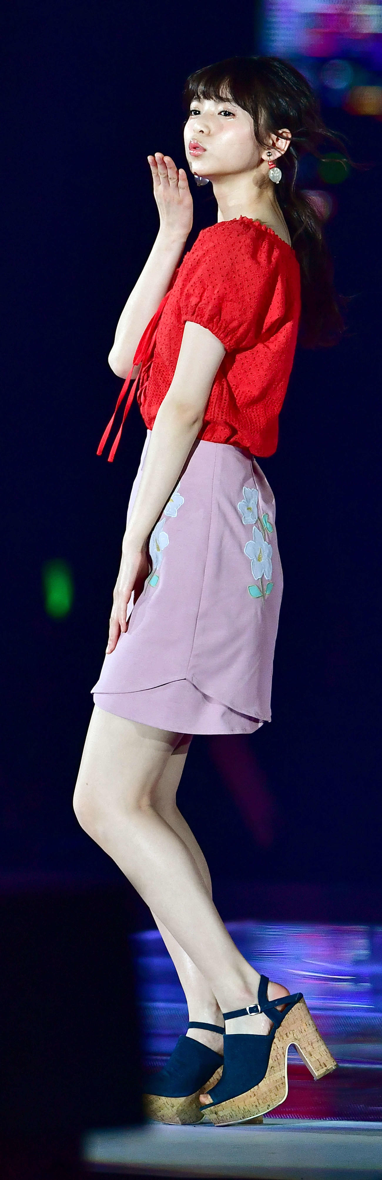 「ガールズアワード2017 SPRING／SUMMER」に出演した齋藤飛鳥（2017年5月撮影）