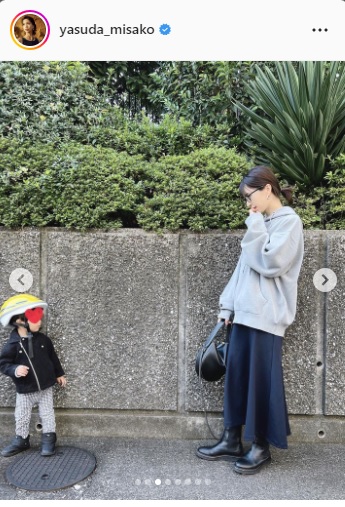 安田美沙子インスタグラムより