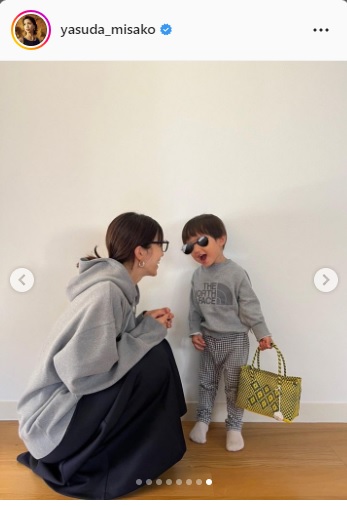 安田美沙子インスタグラムより