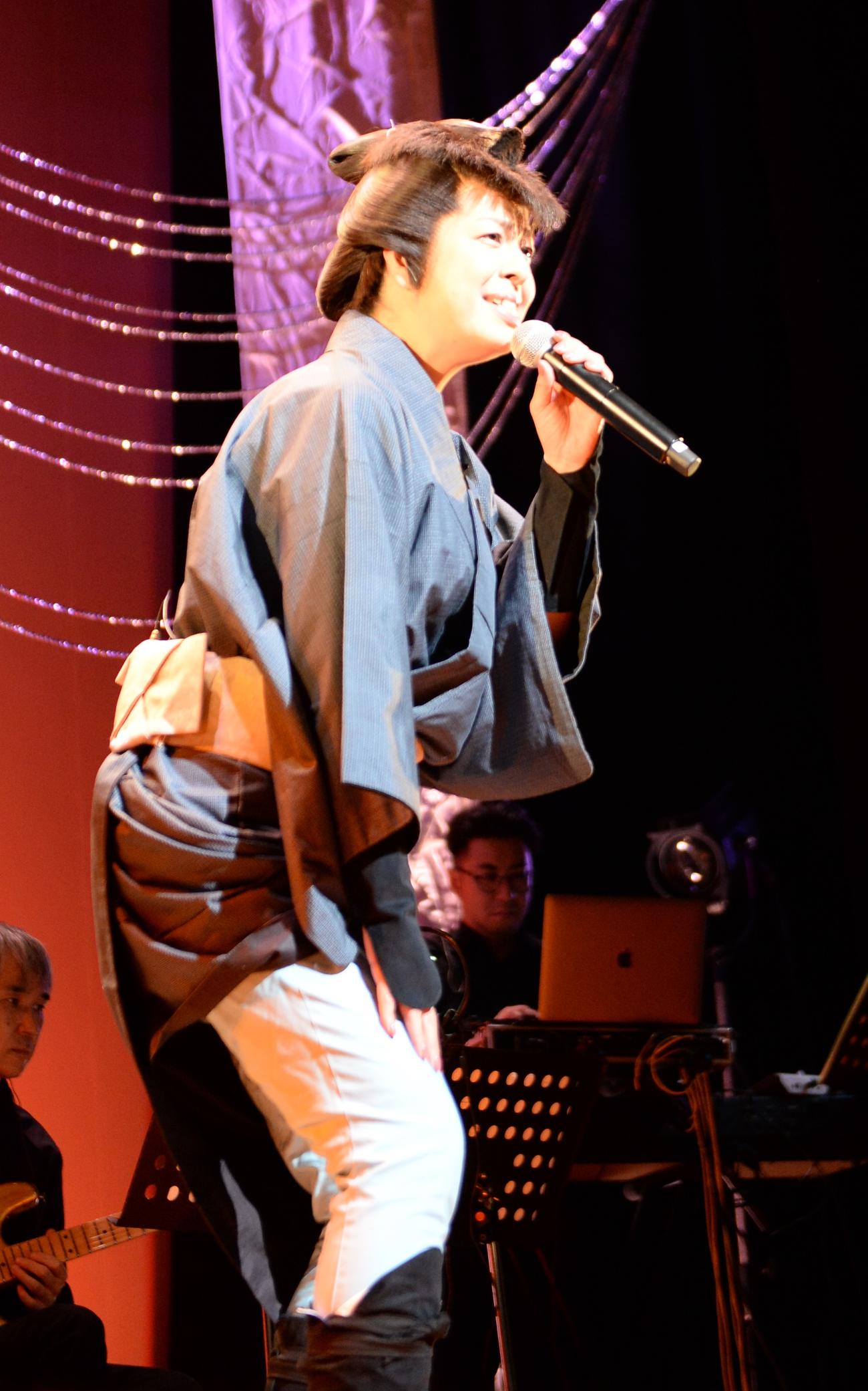 長編歌謡浪曲「瞼の母」に挑戦した瀬口侑希