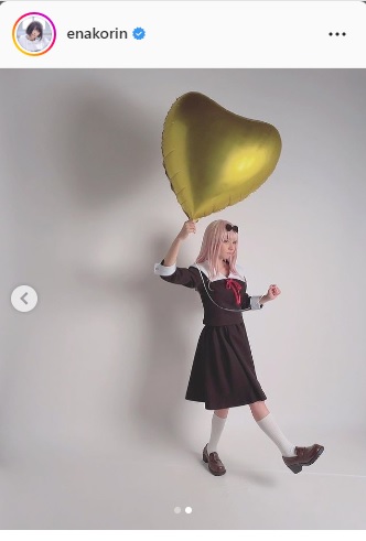 えなこインスタグラムより