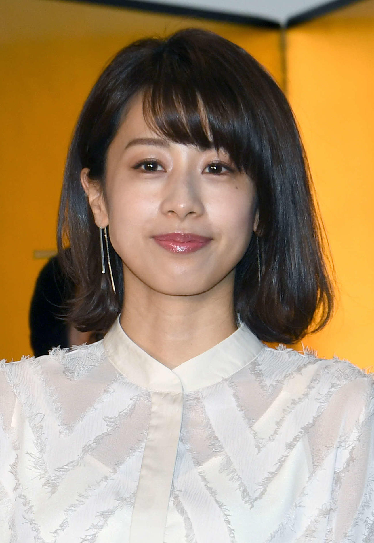 加藤綾子（2019年3月撮影）