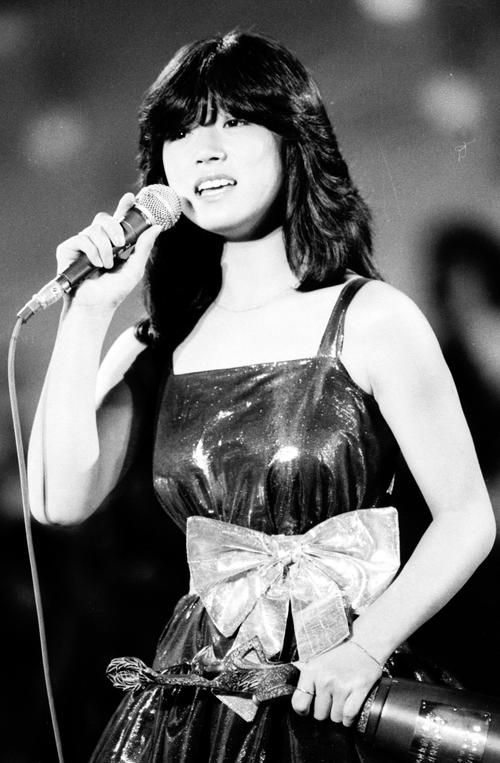 中森明菜(1982年10月撮影)
