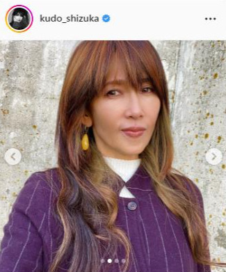 工藤静香インスタグラムより