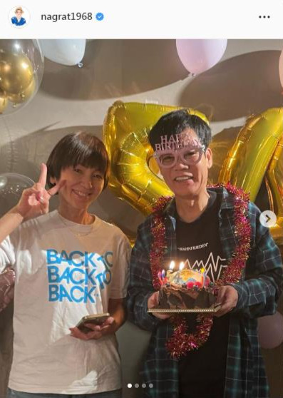 名倉潤インスタグラムより