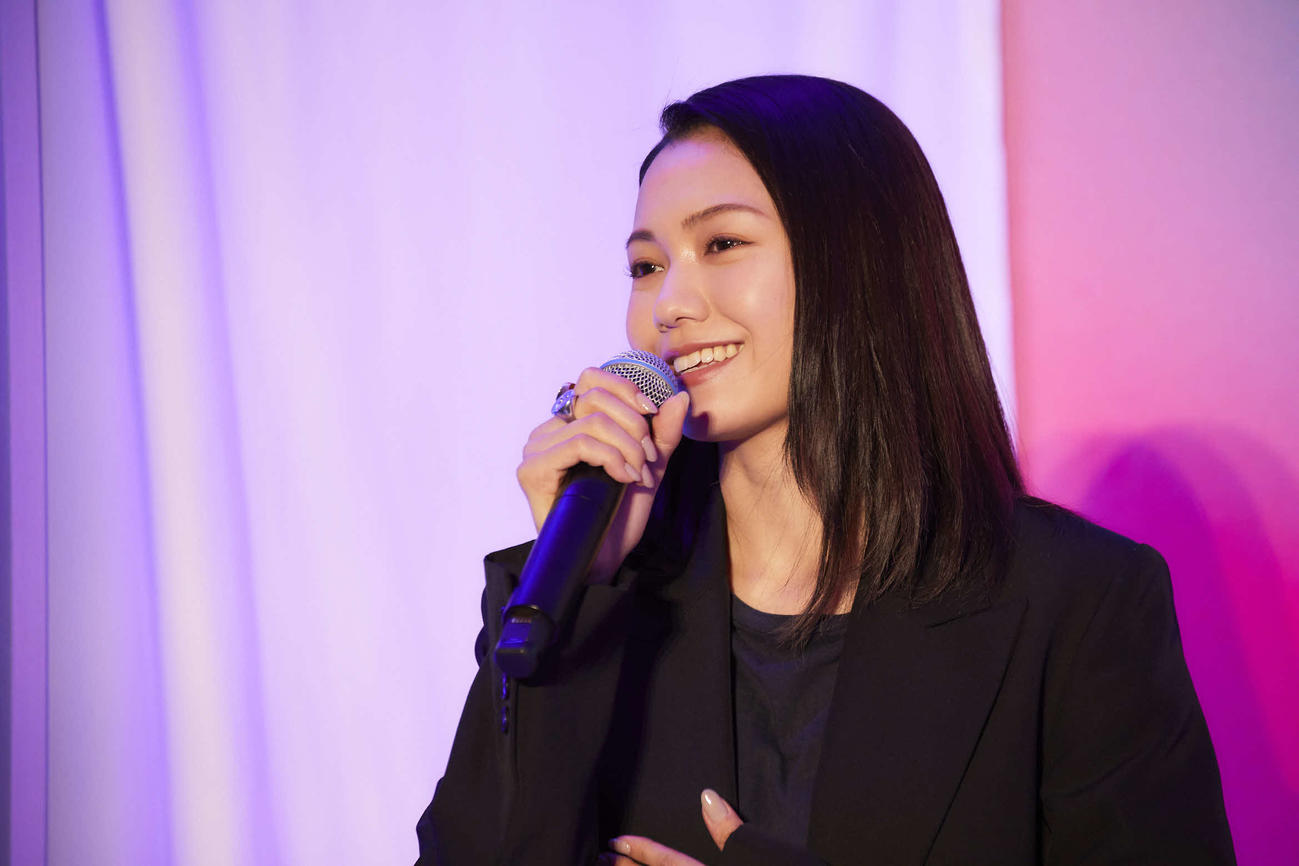 「ELLE ACTIVE！FESTIVAL 2022」のトークイベントに出席した二階堂ふみ