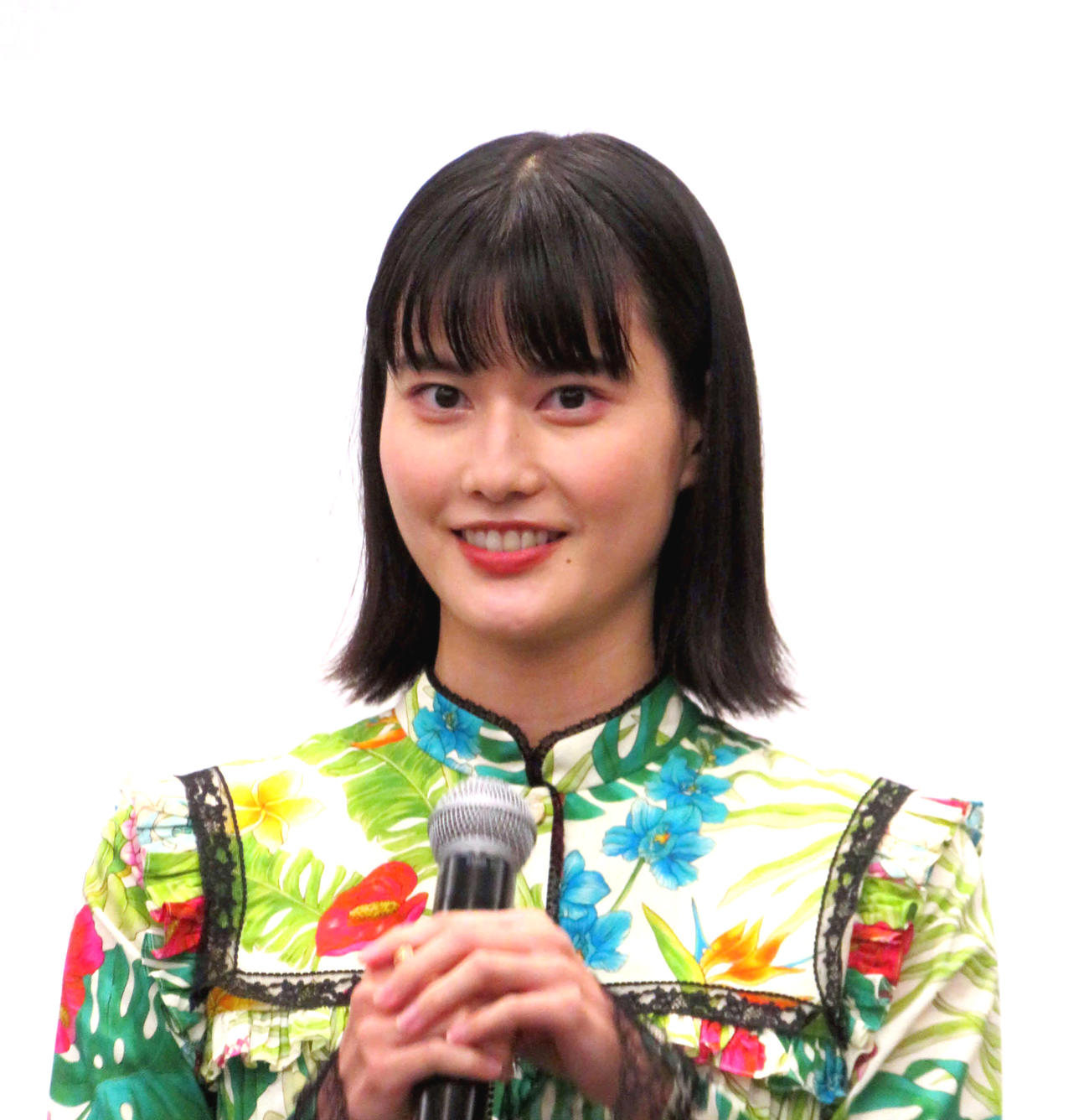 第35回東京国際映画祭ラインナップ発表記者会見に登壇した橋本愛（撮影・村上幸将）