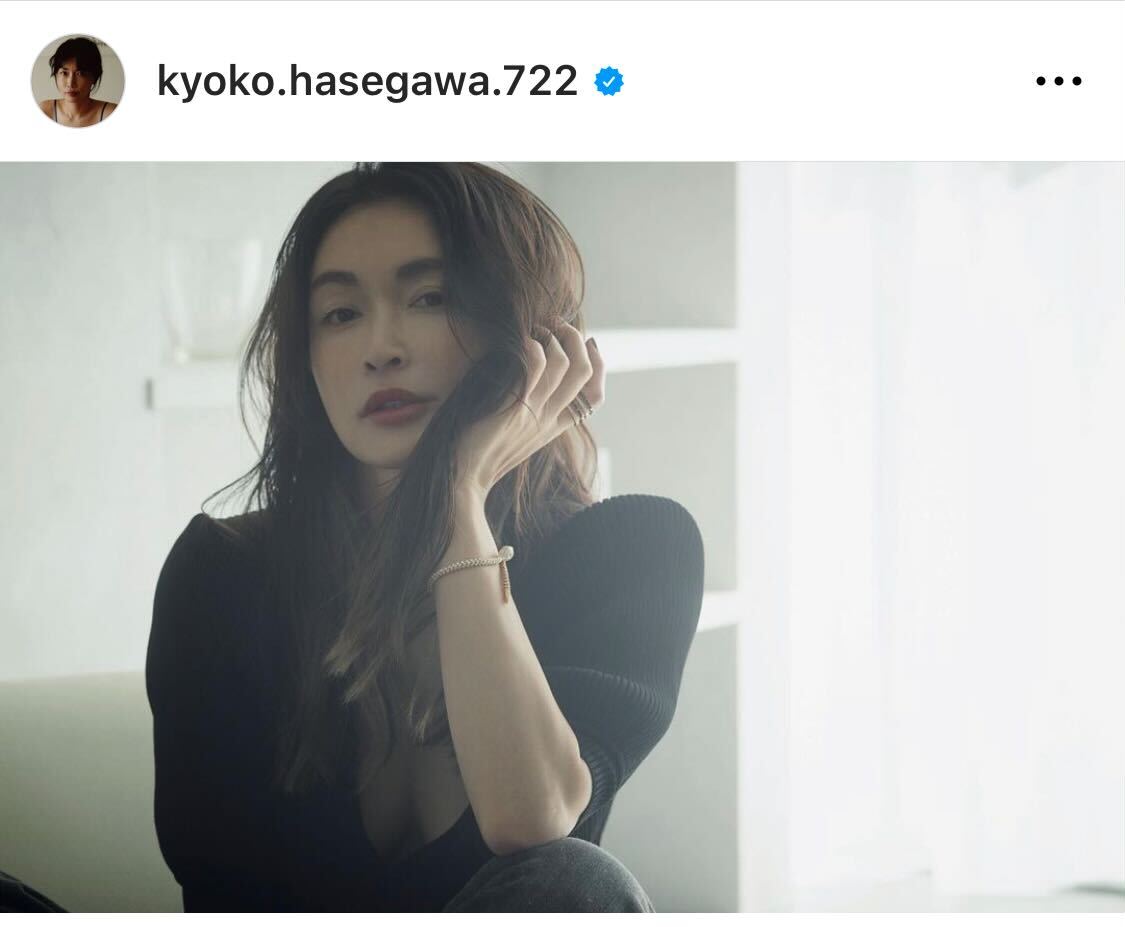 長谷川京子のインスタグラムより