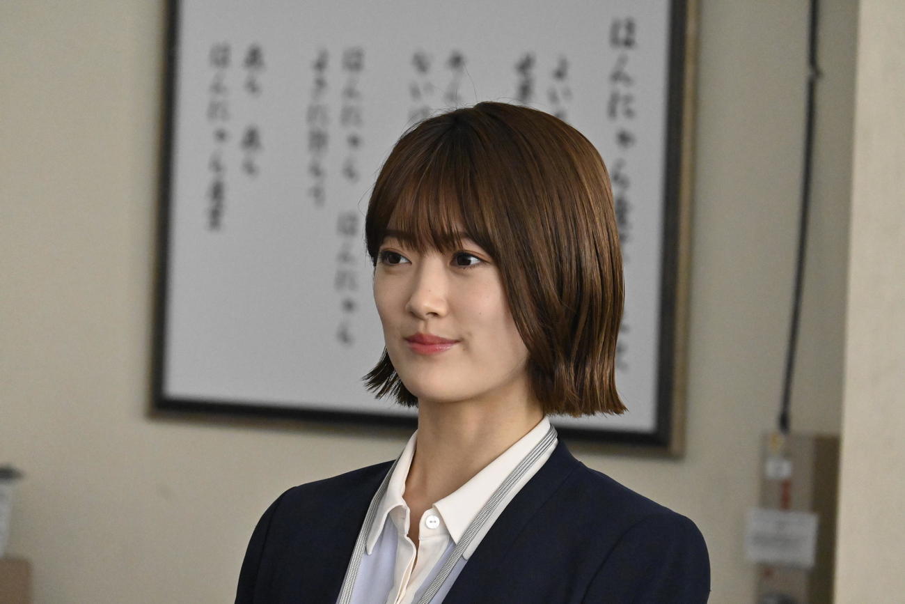 ドラマ「かりあげクン」でヒロインの清水彩花を演じる樋口日奈