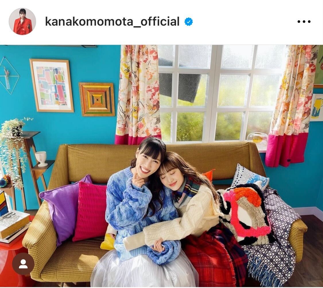 ももいろクローバーZ百田夏菜子のインスタグラムより
