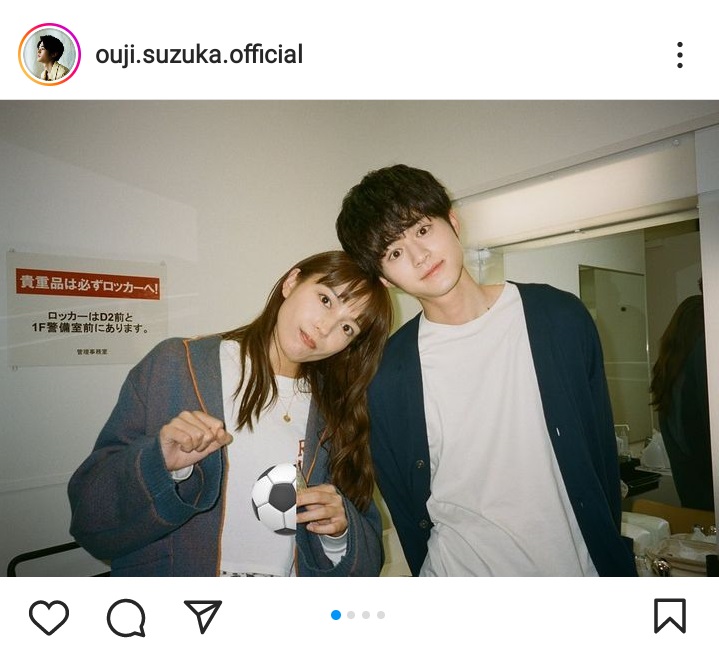 鈴鹿央士のインスタグラムより